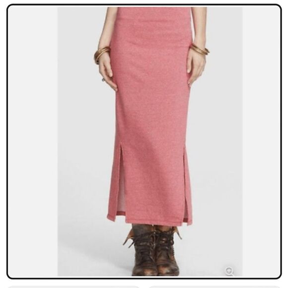 Free People Spellbound High Waisted Maxi Skirt - Picture 1 of 6